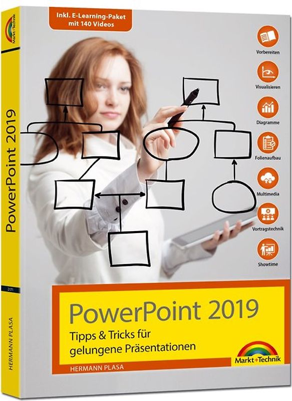 PowerPoint 2019 Tipps und Tricks für gelungene Präsentationen und Vorträge. Komplett in Farbe
