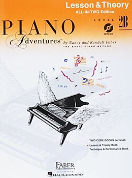 Piano Adventures: Level 2B Lesson And Theory Book - International Anglicized Edition (Book/CD): Lesson & Theory - Anglicised Edition