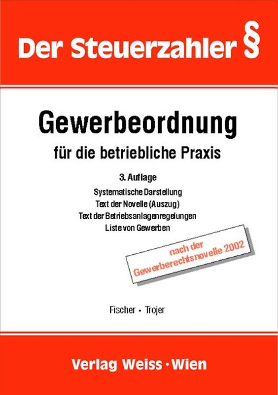 Gewerbeordnung für die betriebliche Praxis