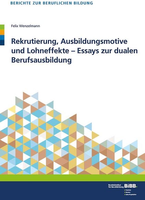 Rekrutierung, Ausbildungsmotive und Lohneffekte - Essays zur dualen Berufsausbildung