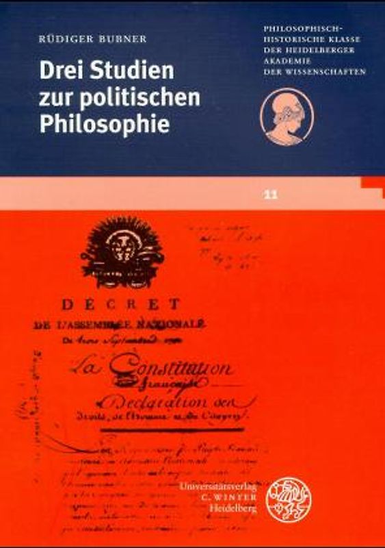 Drei Studien zur Politischen Philosophie