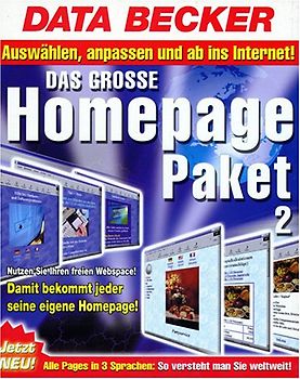 Das grosse Homepage Paket 2