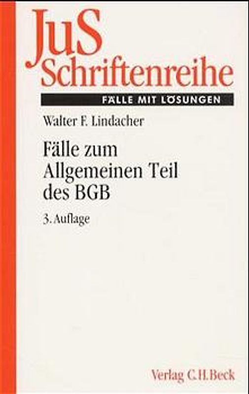 Fälle zum Allgemeinen Teil des BGB