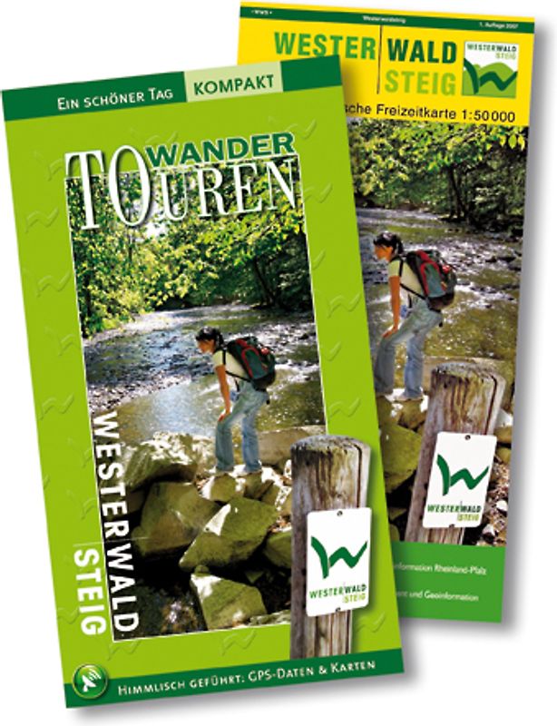 Westerwaldsteig WanderTouren Top-Set. Buch, GPS-Daten und Karte.. 235 Kilometer Erlebniswandern zwischen Bad Hönningen und Herborn. 17 Tagesetappen mit Hunderten von Hinweisen, Karten, Höhenprofilen und GPS-Daten. Im Set mit Topgrafischer Karte 1:50000 des LVermGeo.
