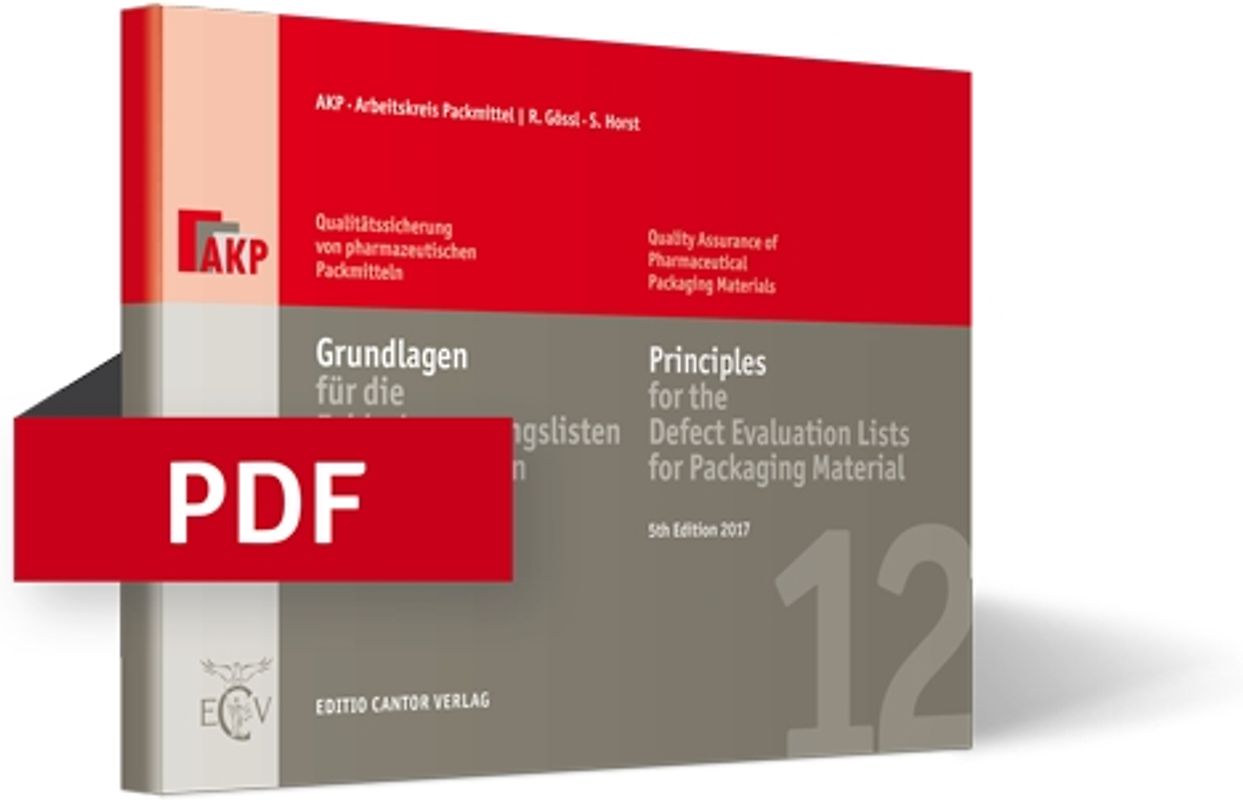 Grundlagen für die Fehlerbewertungslisten von Packmitteln | Bundle (Buch, PDF)