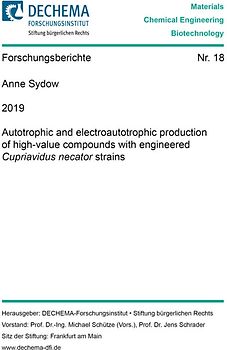 Autotrophic and electroautotrophic production of high-value compounds with engineered Cupriavidus necator strains