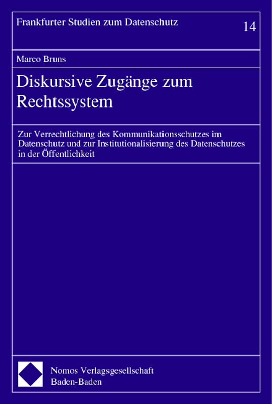 Diskursive Zugänge zum Rechtssystem