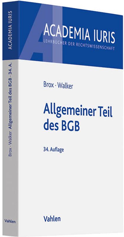 Allgemeiner Teil des BGB