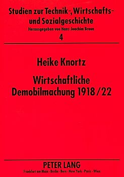 Wirtschaftliche Demobilmachung 1918/22