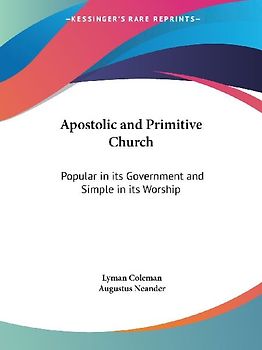 Apostolic and Primitive Church