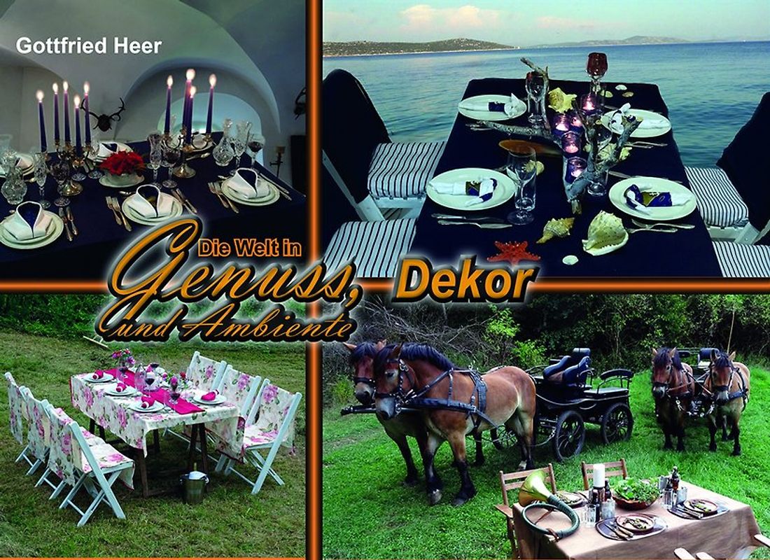 Die Welt in Genuss, Dekor und Ambiente