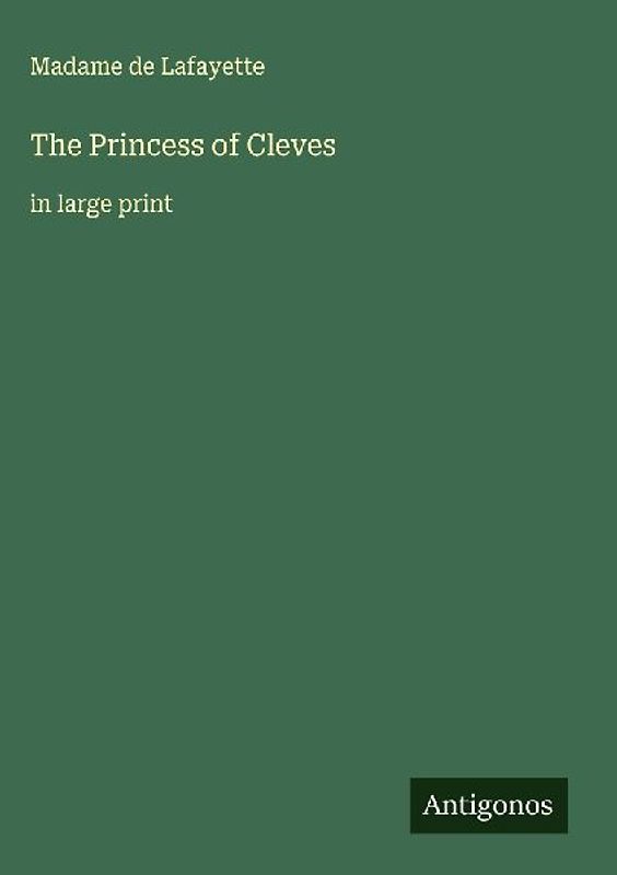 The Princess of Cleves