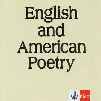 English and American Poetry