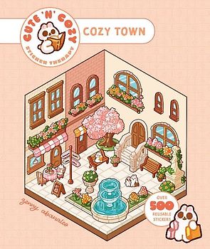 Cute 'n' Cozy Sticker Therapy: Cozy Town