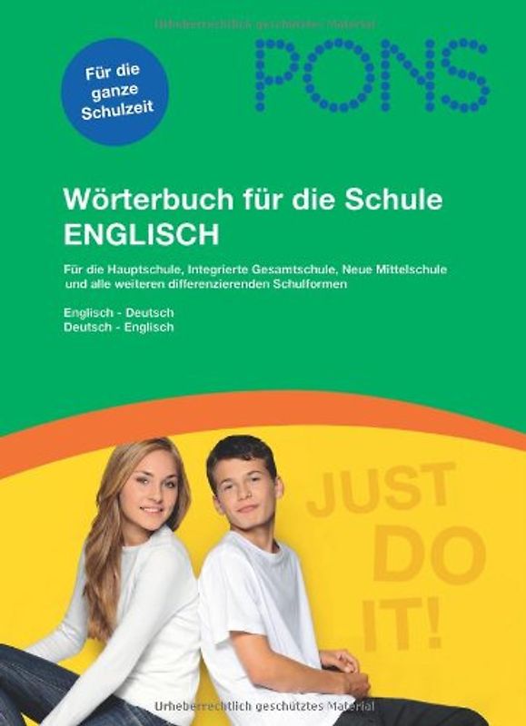PONS Wörterbuch für die Schule Englisch