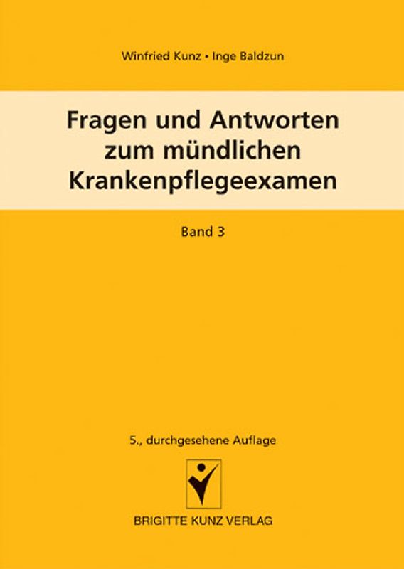 Fragen und Antworten zum mündlichen Krankenpflegeexamen