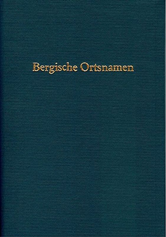Bergische Ortsnamen