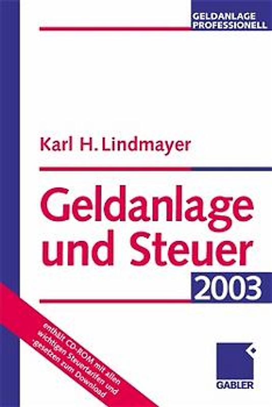 Geldanlage und Steuer 2000