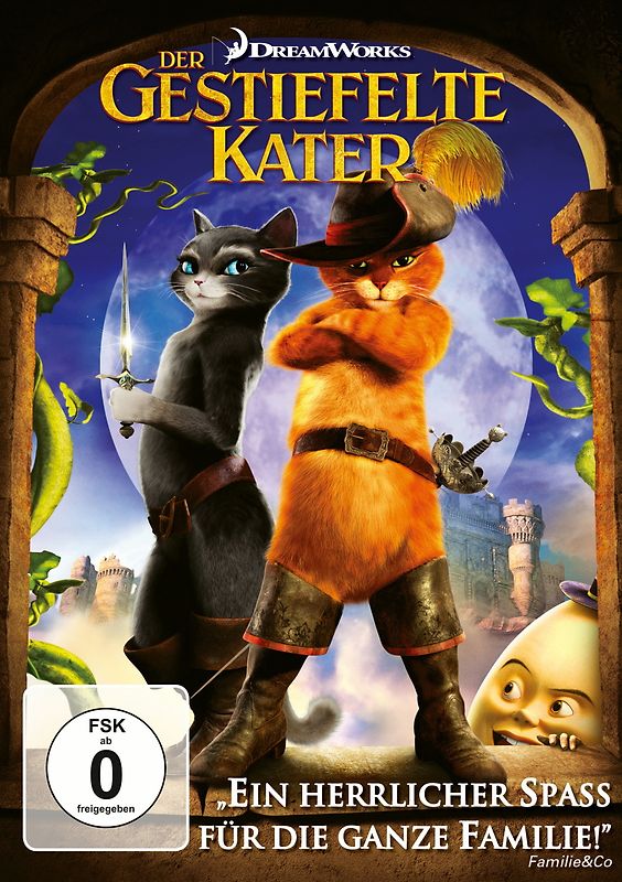 Der gestiefelte Kater DVD