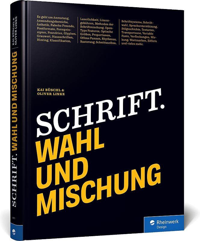 Schrift. Wahl und Mischung