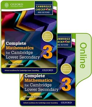 Complete Mathematics for Cambridge Lower Secondary Book 3: Print and Online Student Book (Cie Checkpoint)