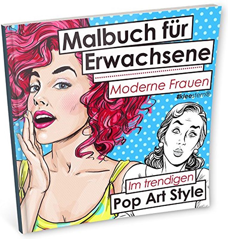 Kleestern Malbuch für Erwachsene
