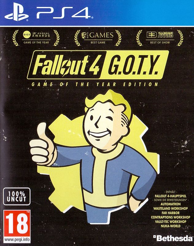 Fallout 4 [Game of the Year Edition, EU Import] PlayStation 4