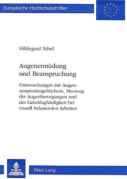 Augenermüdung und Beanspruchung