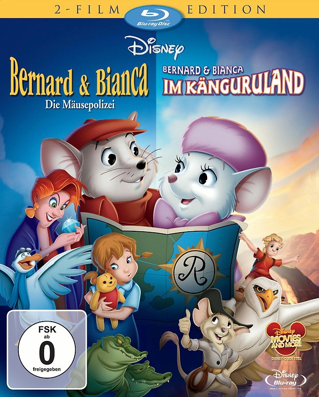 Bernard & Bianca - Teil 1 und 2 Blu-ray Disc