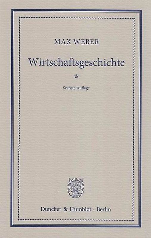 Wirtschaftsgeschichte.