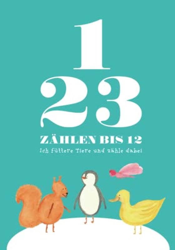123 Zählen bis 12: Ich füttere Tiere und zähle dabei (100 Tiere für Emily)
