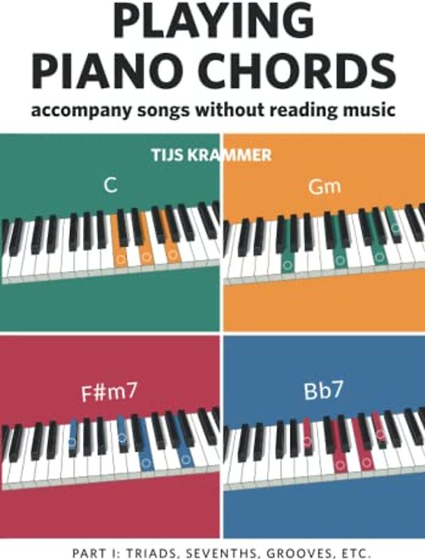 Playing piano chords: Accompanying songs without reading music