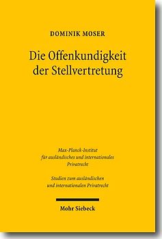 Die Offenkundigkeit der Stellvertretung