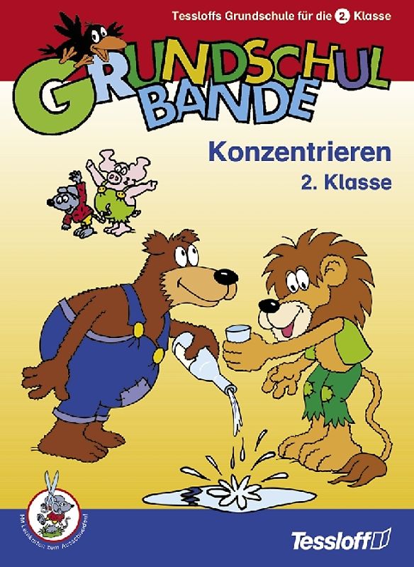Konzentrieren, 2. Klasse. Tessloffs Grundschule für die 2. Klasse