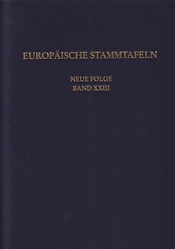 Europäische Stammtafeln. Neue Folge