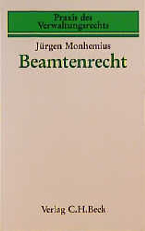 Beamtenrecht