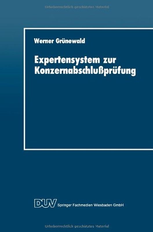 Expertensystem zur Konzernabschlußprüfung
