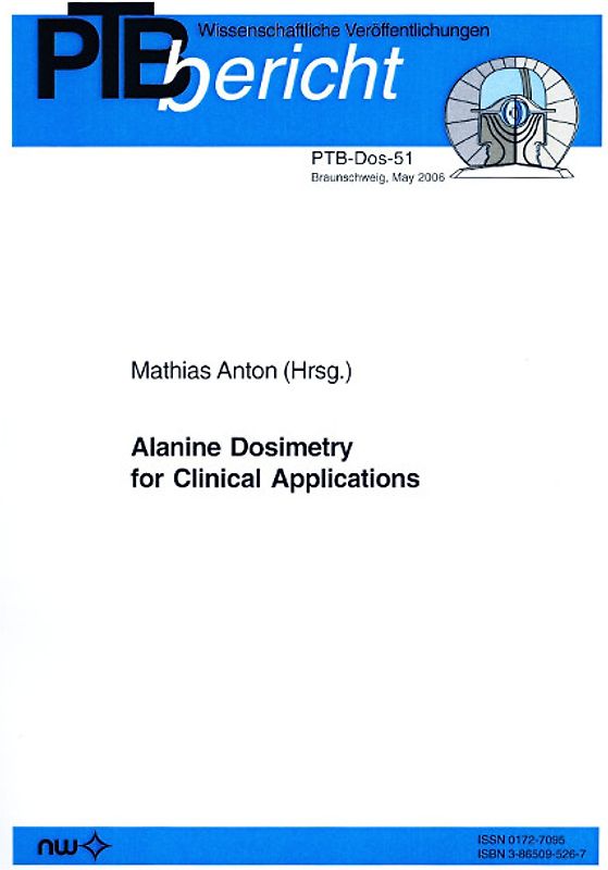 Alanine Dosimetry for Clinical Applications