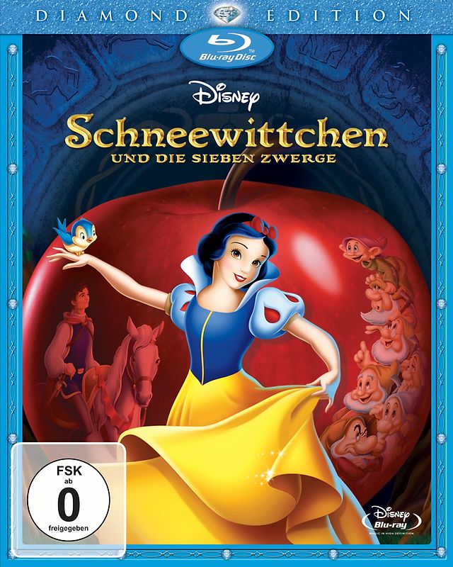 Schneewittchen und die sieben Zwerge [2 Discs, Diamond Edition] Blu-ray Disc