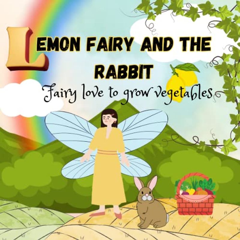 Lemon fairy and the rabbit, fairy love to grow vegetables: Bedtime story for childrens
