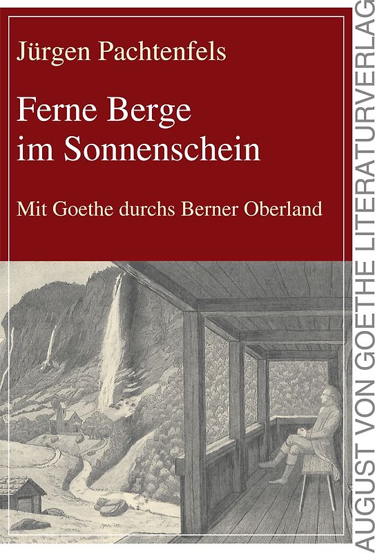 Ferne Berge im Sonnenschein