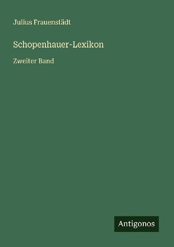 Schopenhauer-Lexikon