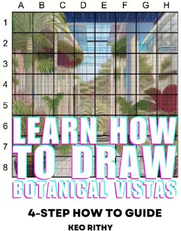 Learn How To Draw Botanical Vistas: 4-Step How To Guide (4-Step Learn How To Draw Series, Band 16)