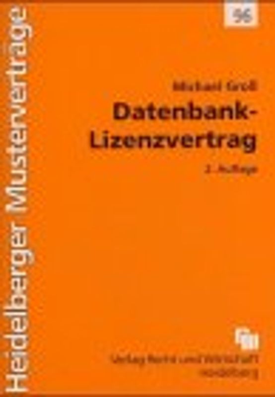 Datenbank-Lizenzvertrag