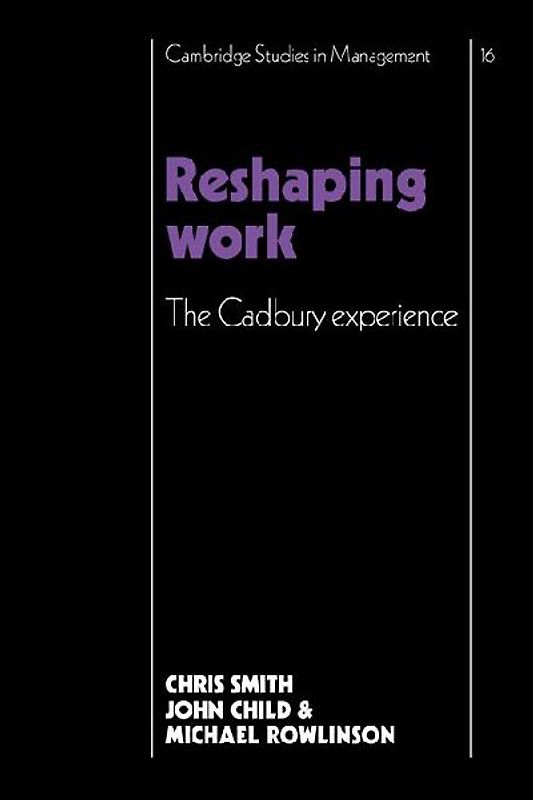 Reshaping Work