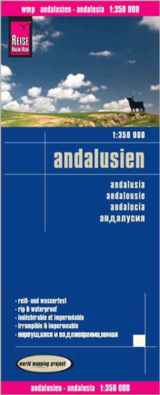Reise Know-How Landkarte Andalusien (1:350.000)