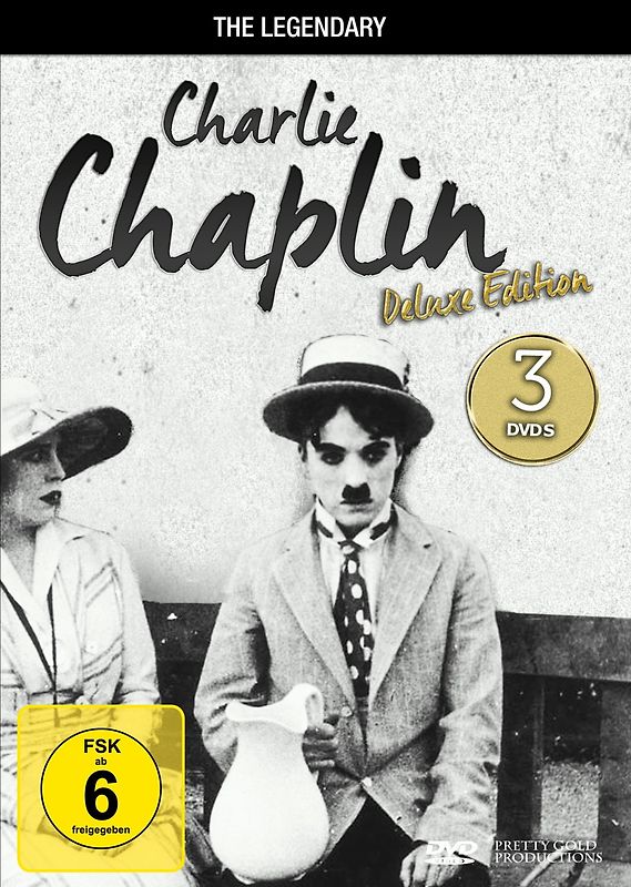 The Legendary Charlie Chaplin - Deluxe Edition (3 DVDs) [Deluxe Edition] [Deluxe Edition] DVD