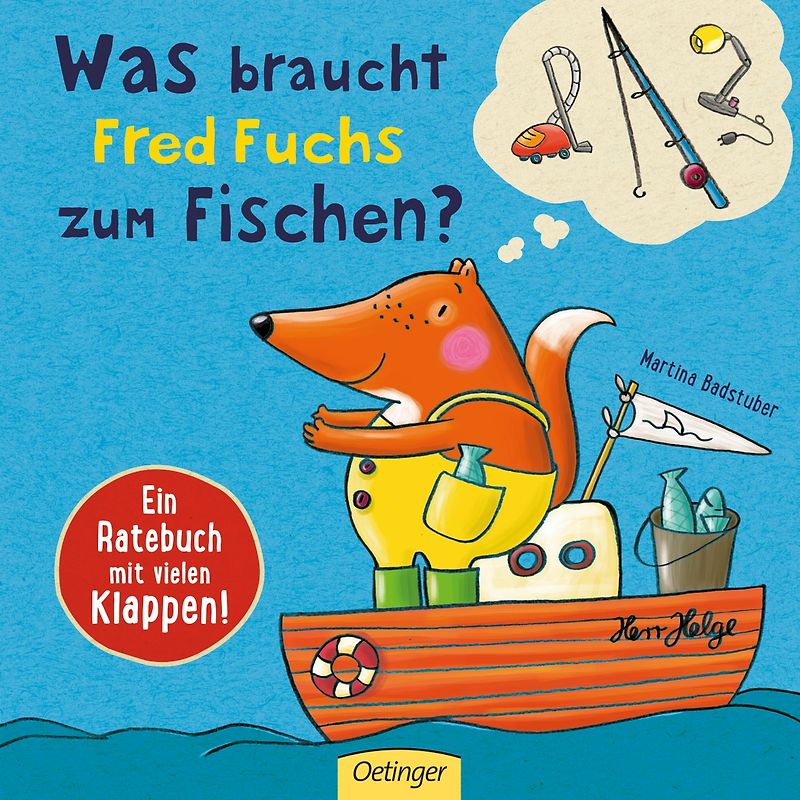 Was braucht Fred Fuchs zum Fischen?