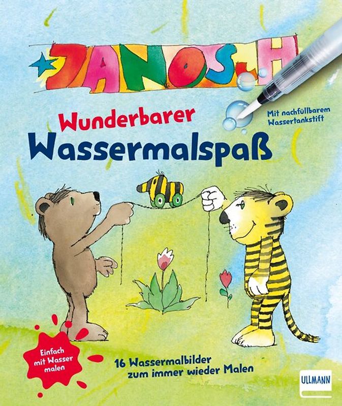 Janosch – Wunderbarer Wassermalspaß