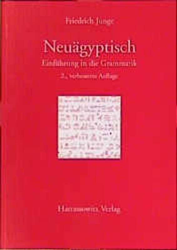 Einführung in die Grammatik des Neuägyptischen